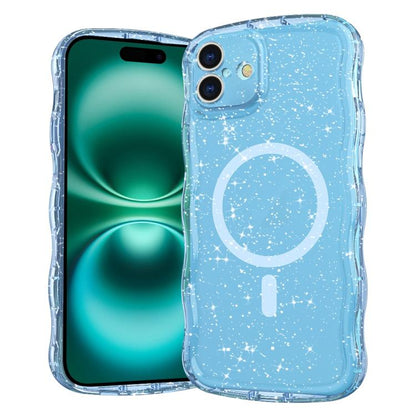 Wave Glitter MagSafe Magnetic TPU Phone Case