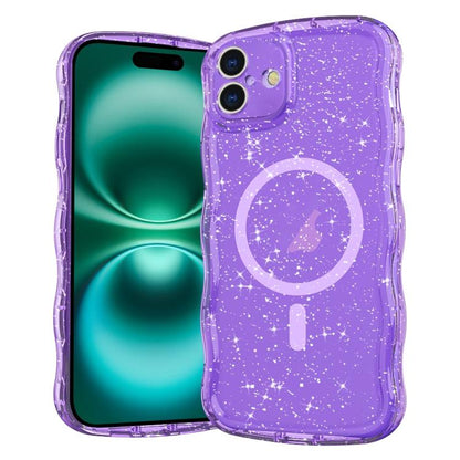 Wave Glitter MagSafe Magnetic TPU Phone Case