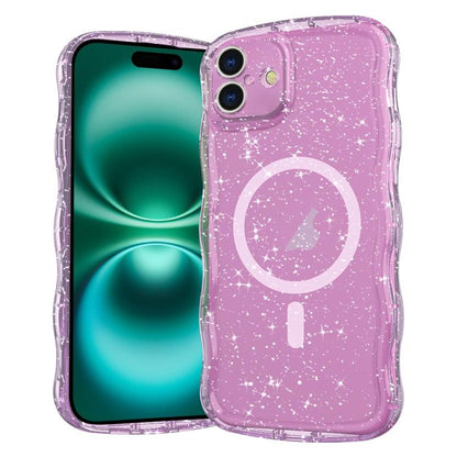 Wave Glitter MagSafe Magnetic TPU Phone Case