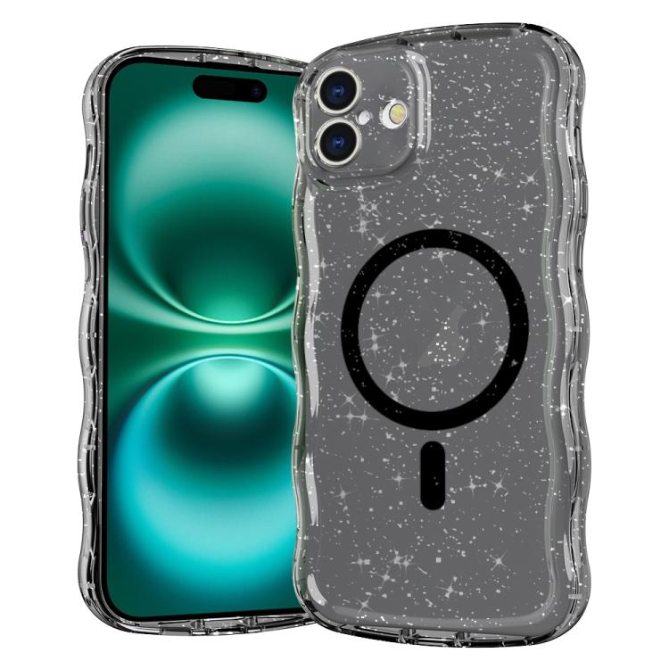 Wave Glitter MagSafe Magnetic TPU Phone Case