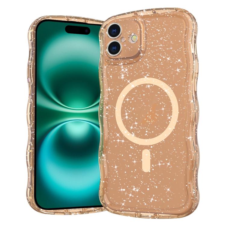 Wave Glitter MagSafe Magnetic TPU Phone Case