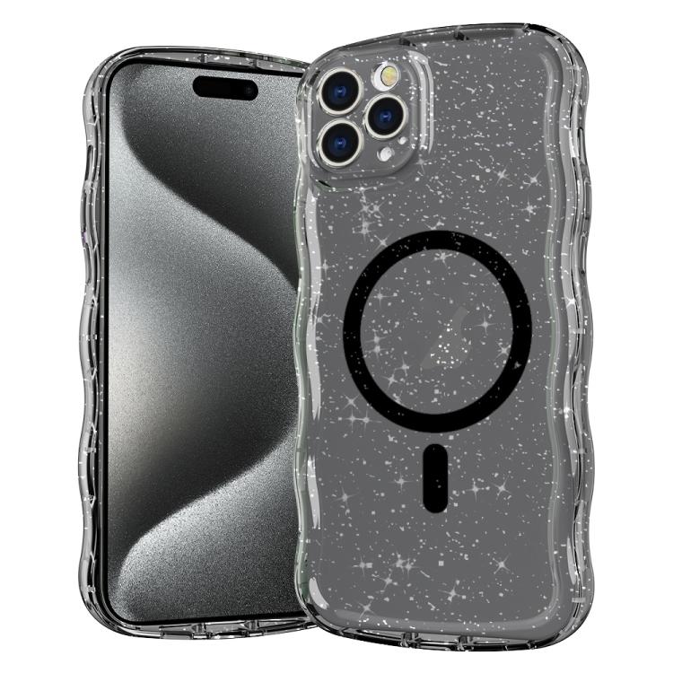 Wave Glitter MagSafe Magnetic TPU Phone Case