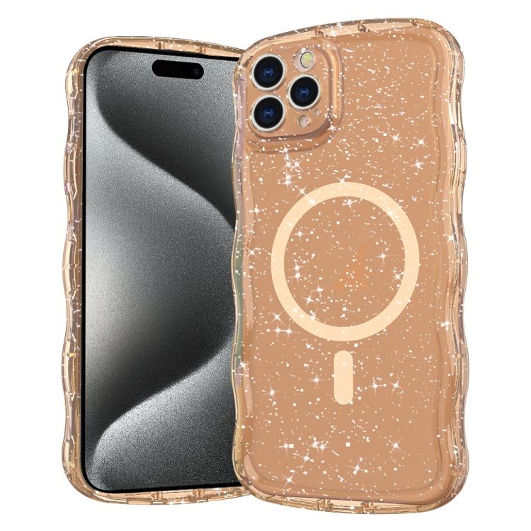 Wave Glitter MagSafe Magnetic TPU Phone Case