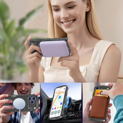 Wave Glitter MagSafe Magnetic TPU Phone Case