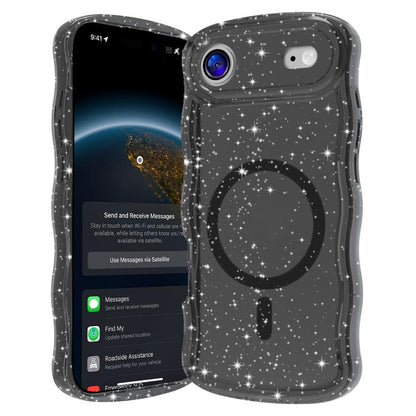 Wave Glitter MagSafe Magnetic TPU Phone Case