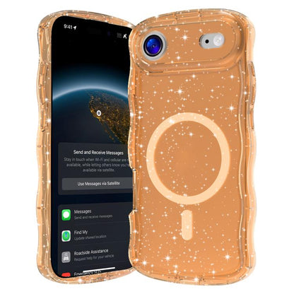 Wave Glitter MagSafe Magnetic TPU Phone Case