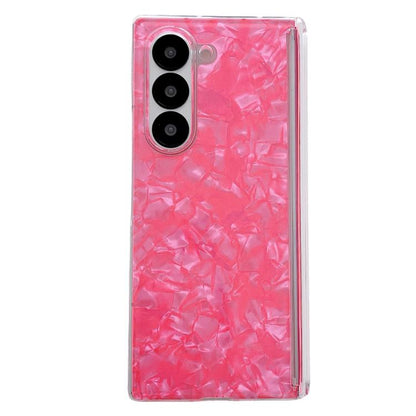 Magnetic Axis Pearlescent Shell Texture Phone Case, For Galaxy Z Fold8 Ultra 5G, For Samsung Galaxy Z Fold7 5G, For Samsung Galaxy Z Fold Special, For Samsung Galaxy Z Fold6 5G, For Samsung Galaxy Z Fold5 5G, For Samsung Galaxy Z Fold4 5G