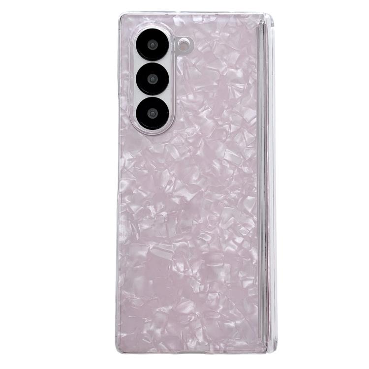 Magnetic Axis Pearlescent Shell Texture Phone Case, For Galaxy Z Fold8 Ultra 5G, For Samsung Galaxy Z Fold7 5G, For Samsung Galaxy Z Fold Special, For Samsung Galaxy Z Fold6 5G, For Samsung Galaxy Z Fold5 5G, For Samsung Galaxy Z Fold4 5G