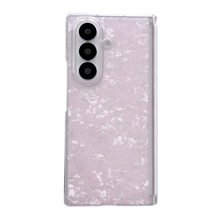 Magnetic Axis Pearlescent Shell Texture Phone Case, For Galaxy Z Fold8 Ultra 5G, For Samsung Galaxy Z Fold7 5G, For Samsung Galaxy Z Fold Special, For Samsung Galaxy Z Fold6 5G, For Samsung Galaxy Z Fold5 5G, For Samsung Galaxy Z Fold4 5G