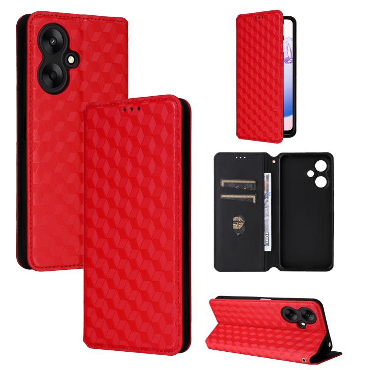 Cubic Grid Texture Flip Leather Phone Case, For Redmi K80 / K80 Pro, For Redmi Note 14 Pro 4G Global, For Redmi Note 14 4G 163.25mm, For Redmi Note 14 Pro+ 5G, For Redmi 14C 4G, For Redmi K70 Ultra, For Redmi 13 4G / Note 13R 5G, For Redmi Turbo 3 5G  ...