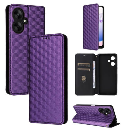Cubic Grid Texture Flip Leather Phone Case, For Redmi K80 / K80 Pro, For Redmi Note 14 Pro 4G Global, For Redmi Note 14 4G 163.25mm, For Redmi Note 14 Pro+ 5G, For Redmi 14C 4G, For Redmi K70 Ultra, For Redmi 13 4G / Note 13R 5G, For Redmi Turbo 3 5G  ...