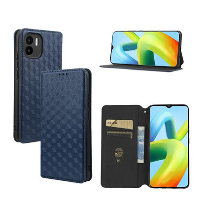 Cubic Grid Texture Flip Leather Phone Case, For Redmi Note 13 Pro 5G, For Redmi K70 / K70 Pro, For Redmi 12 4G, For Redmi Note 12S 4G Global, For Redmi Note 12 4G Global, For Redmi Note 12 Turbo 5G, For Redmi Note 12 Pro+ 5G Global                     ...