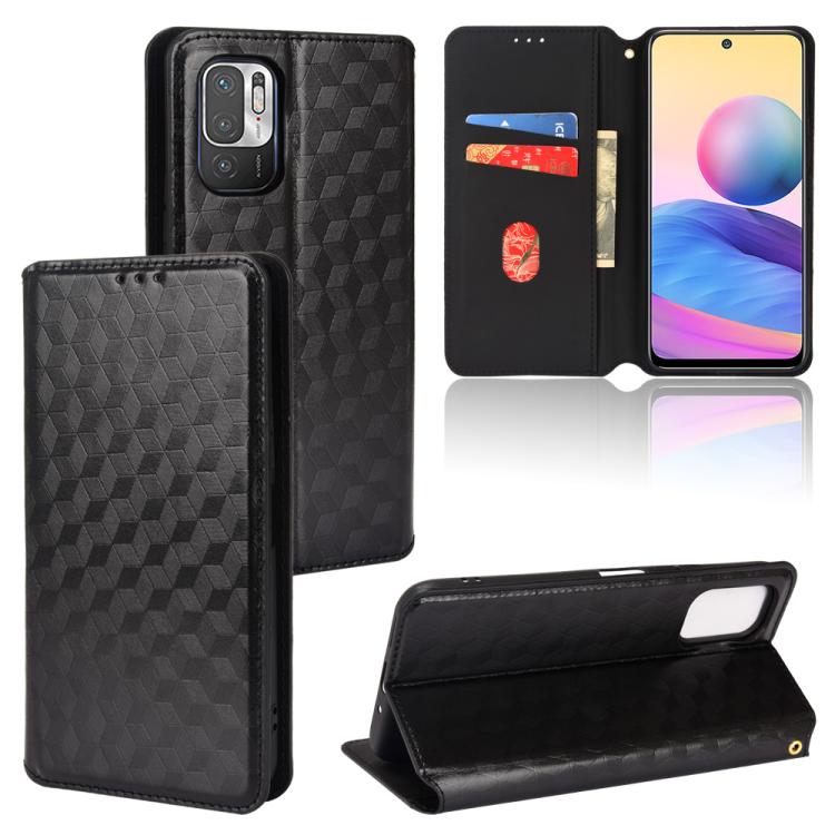 Cubic Grid Texture Flip Leather Phone Case, For Redmi Note 13 Pro 5G, For Redmi K70 / K70 Pro, For Redmi 12 4G, For Redmi Note 12S 4G Global, For Redmi Note 12 4G Global, For Redmi Note 12 Turbo 5G, For Redmi Note 12 Pro+ 5G Global                     ...