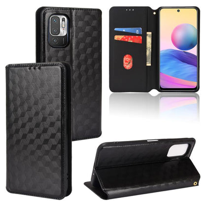 Cubic Grid Texture Flip Leather Phone Case, For Redmi Note 13 Pro 5G, For Redmi K70 / K70 Pro, For Redmi 12 4G, For Redmi Note 12S 4G Global, For Redmi Note 12 4G Global, For Redmi Note 12 Turbo 5G, For Redmi Note 12 Pro+ 5G Global                     ...