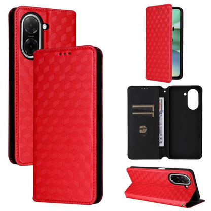 Cubic Grid Texture Flip Leather Phone Case, For Redmi A7 Pro 171mm / Poco C85x 5G, For Redmi 15a 5G, For Redmi Turbo 5 Max / Poco X8 Pro Max, For Redmi Turbo 5 5G / Poco X8 Pro 5G, For Redmi Note 15 Pro+ 5G 163.3mm/Poco M8 Pro 5G                       ...