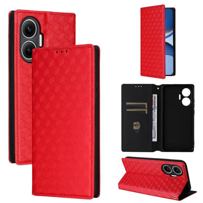 Cubic Grid Texture Flip Leather Phone Case, For Redmi Turbo 4 Pro 5G, For Redmi K80 / K80 Pro, For Redmi Note 14 Pro 4G Global, For Redmi Note 14 4G 163.25mm, For Redmi Note 14 Pro+ 5G, For Redmi K70 Ultra, For Redmi 13 4G / Note 13R 5G                ...