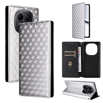 Cubic Grid Texture Flip Leather Phone Case, For Redmi A7 Pro 171mm / Poco C85x 5G, For Redmi 15a 5G, For Redmi Turbo 5 Max / Poco X8 Pro Max, For Redmi Turbo 5 5G / Poco X8 Pro 5G, For Redmi Note 15 Pro+ 5G 163.3mm/Poco M8 Pro 5G                       ...