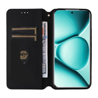 Cubic Grid Texture Flip Leather Phone Case, For Redmi Note 15 Pro 5G Global 163.6mm, For Redmi 15 5G Global / 15 4G SEA 169mm, For Redmi 15 5G / 4G EU 171mm, For Redmi A5 4G 173.3mm, For Redmi A5 4G 171.7mm / Xiaomi Poco C71, For Redmi Note 14 4G 164.8...