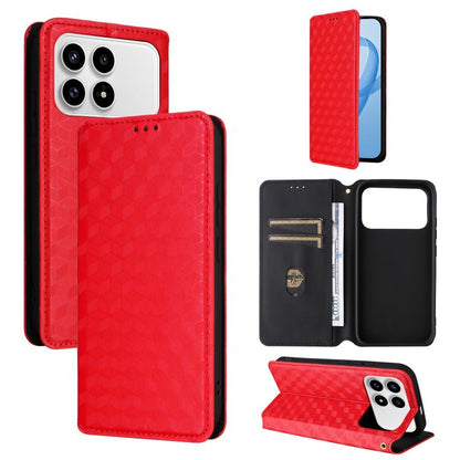 Cubic Grid Texture Flip Leather Phone Case, For Redmi A7 Pro 171mm / Poco C85x 5G, For Redmi 15a 5G, For Redmi Turbo 5 Max / Poco X8 Pro Max, For Redmi Turbo 5 5G / Poco X8 Pro 5G, For Redmi Note 15 Pro+ 5G 163.3mm/Poco M8 Pro 5G                       ...