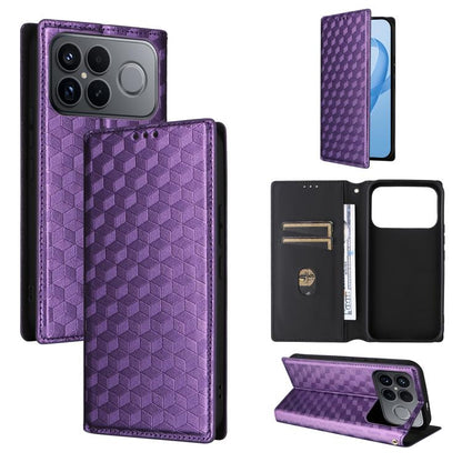 Cubic Grid Texture Flip Leather Phone Case, For Redmi A7 Pro 171mm / Poco C85x 5G, For Redmi 15a 5G, For Redmi Turbo 5 Max / Poco X8 Pro Max, For Redmi Turbo 5 5G / Poco X8 Pro 5G, For Redmi Note 15 Pro+ 5G 163.3mm/Poco M8 Pro 5G                       ...