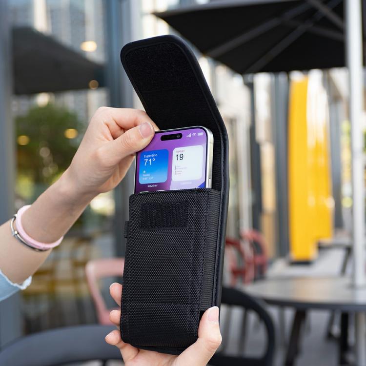 Universal Vertical Outdoor Phone Waist Bag, For 5 inch, For 5.5 inch, For 6.3 inch, For 7 inch