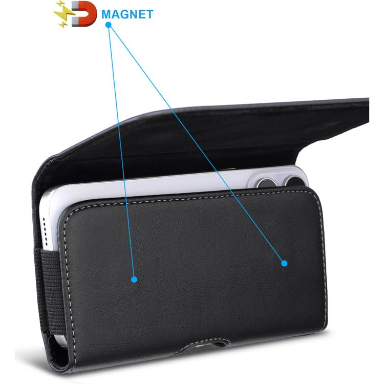 Universal Horizontal Outdoor Phone Waist Bag, For 5 inch, For 5.5 inch, For 6.3 inch, For 7 inch