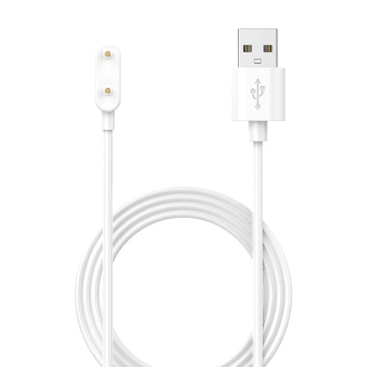 For Huawei Watch Fit4 Pro / 4 / 3 / Band 10 / 9 / 8 xDfind USB Port Magnetic Charging Cable, Length: 1m, White, Black