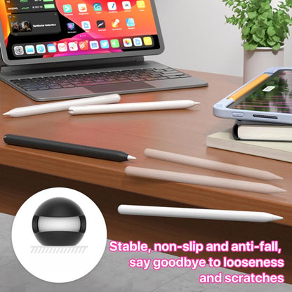 Integrated Anti-roll Silicone Protective Stylus Pen Case, For Apple Pencil 2 / Pro