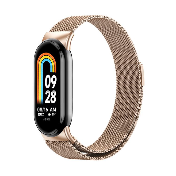 xDfind Milan Magnetic Stainless Steel Watch Band, For Xiaomi Smart Band 10/10 NFC/9/9 NFC/8/8 NFC