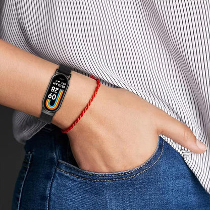 xDfind Milan Magnetic Stainless Steel Watch Band, For Xiaomi Smart Band 10/10 NFC/9/9 NFC/8/8 NFC
