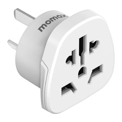 MOMAX UA13 2500W 1-World Global Adapter Socket, AU Plug, EU Plug, UK Plug, US Plug