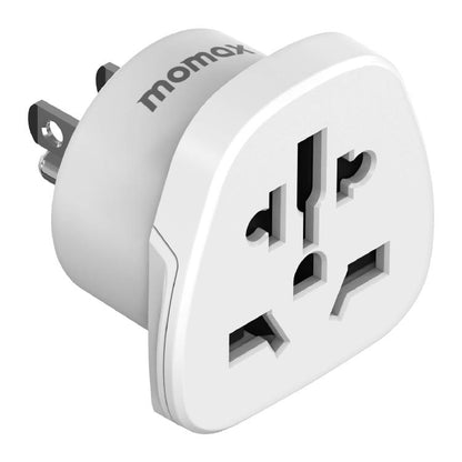 MOMAX UA13 2500W 1-World Global Adapter Socket, AU Plug, EU Plug, UK Plug, US Plug