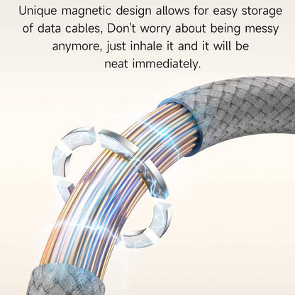 TOTU CB-13-PD 27W USB-C / Type-C to 8 Pin Magnetic Fast Charge Data Cable, 1m