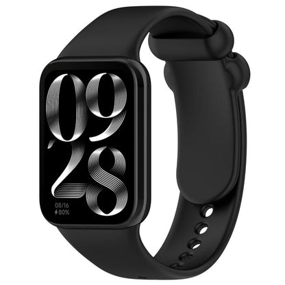 xDfind Solid Color Black Buckle Silicone Watch Band, For Xiaomi Band 10 Pro/9 Pro/Redmi Watch 6/5/4, For Redmi Watch 6 / Watch 5 / Watch 4