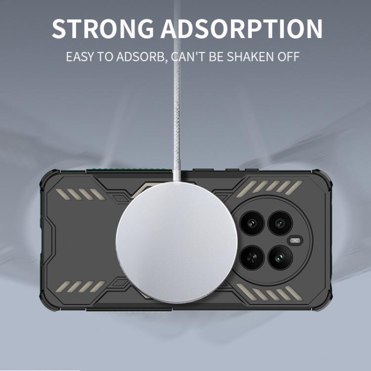 Butterfly Armor MagSafe Magnetic Ring Shockproof Phone Case, For Realme 12+ 5G Global / P1 5G Global