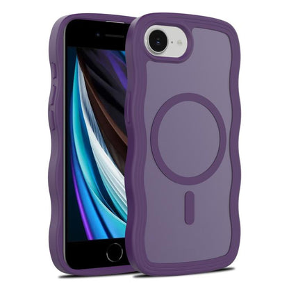 Skin Feel Wave Texture MagSafe Phone Case