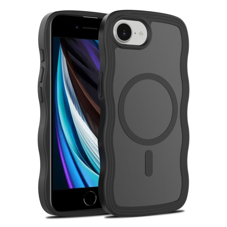 Skin Feel Wave Texture MagSafe Phone Case