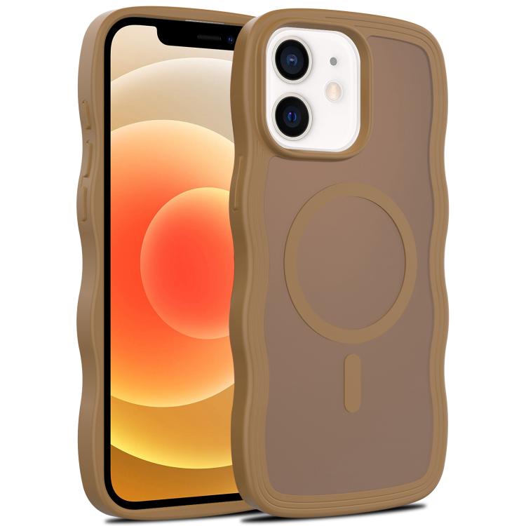 Skin Feel Wave Texture MagSafe Phone Case