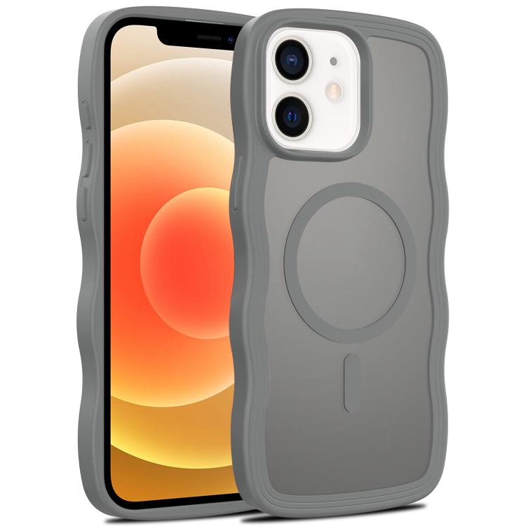 Skin Feel Wave Texture MagSafe Phone Case