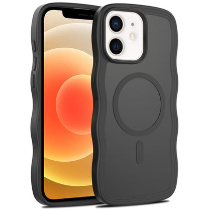 Skin Feel Wave Texture MagSafe Phone Case