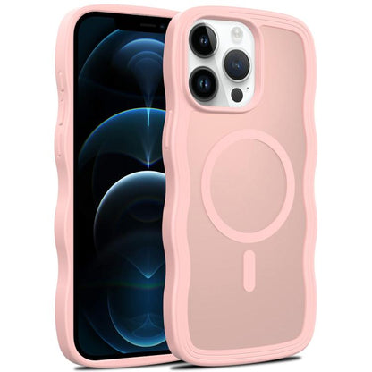 Skin Feel Wave Texture MagSafe Phone Case