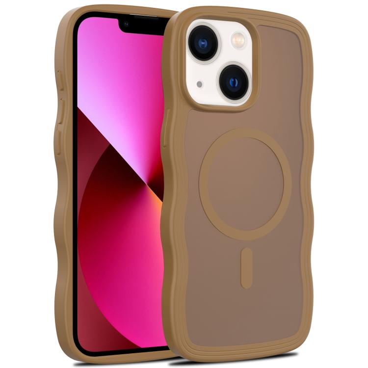 Skin Feel Wave Texture MagSafe Phone Case