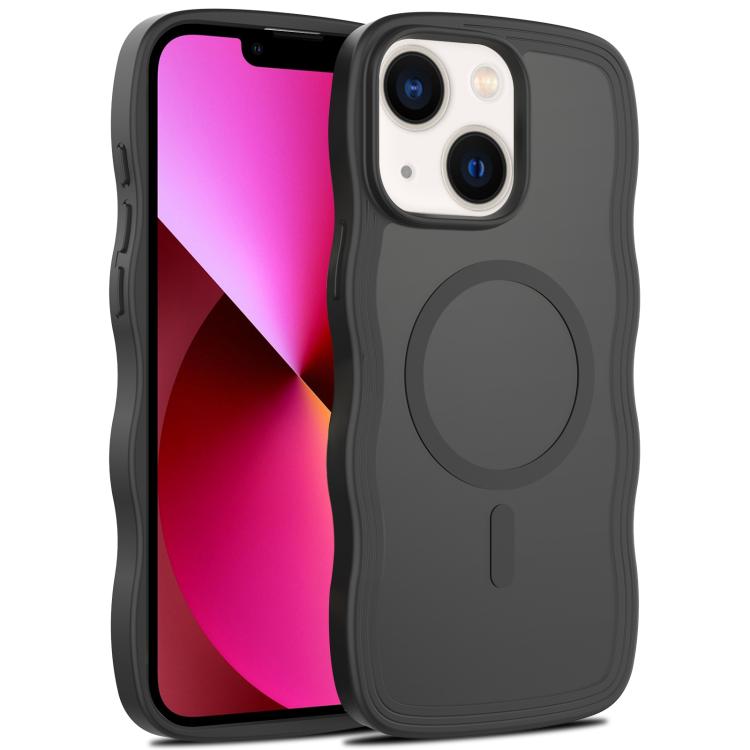 Skin Feel Wave Texture MagSafe Phone Case