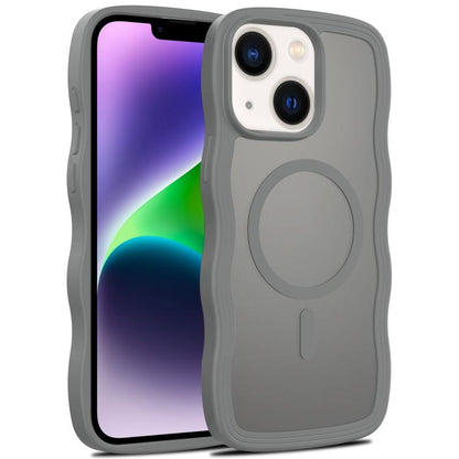 Skin Feel Wave Texture MagSafe Phone Case