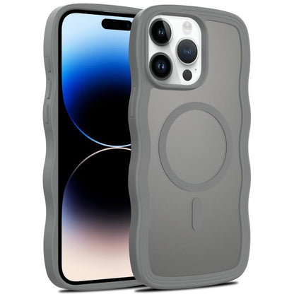 Skin Feel Wave Texture MagSafe Phone Case