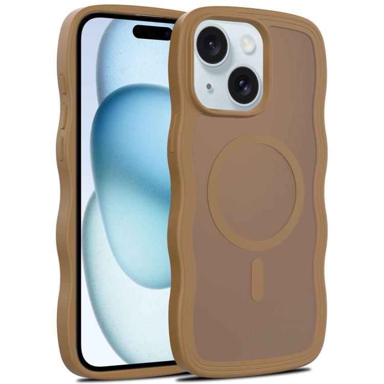 Skin Feel Wave Texture MagSafe Phone Case