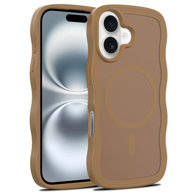 Skin Feel Wave Texture MagSafe Phone Case