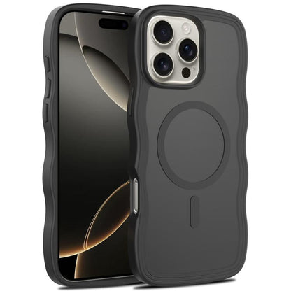 Skin Feel Wave Texture MagSafe Phone Case