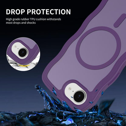 Skin Feel Wave Texture MagSafe Phone Case, For iPhone 17e / 16e, For iPhone 17, For iPhone Air, For iPhone 16 Pro Max, For iPhone 16 Pro, For iPhone 16 Plus, For iPhone 16, For iPhone 15 Pro Max, For iPhone 15 Pro, For iPhone 15 Plus, For iPhone 15    ...
