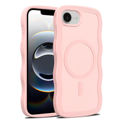 Skin Feel Wave Texture MagSafe Phone Case, For iPhone 17e / 16e, For iPhone 17, For iPhone Air, For iPhone 16 Pro Max, For iPhone 16 Pro, For iPhone 16 Plus, For iPhone 16, For iPhone 15 Pro Max, For iPhone 15 Pro, For iPhone 15 Plus, For iPhone 15    ...